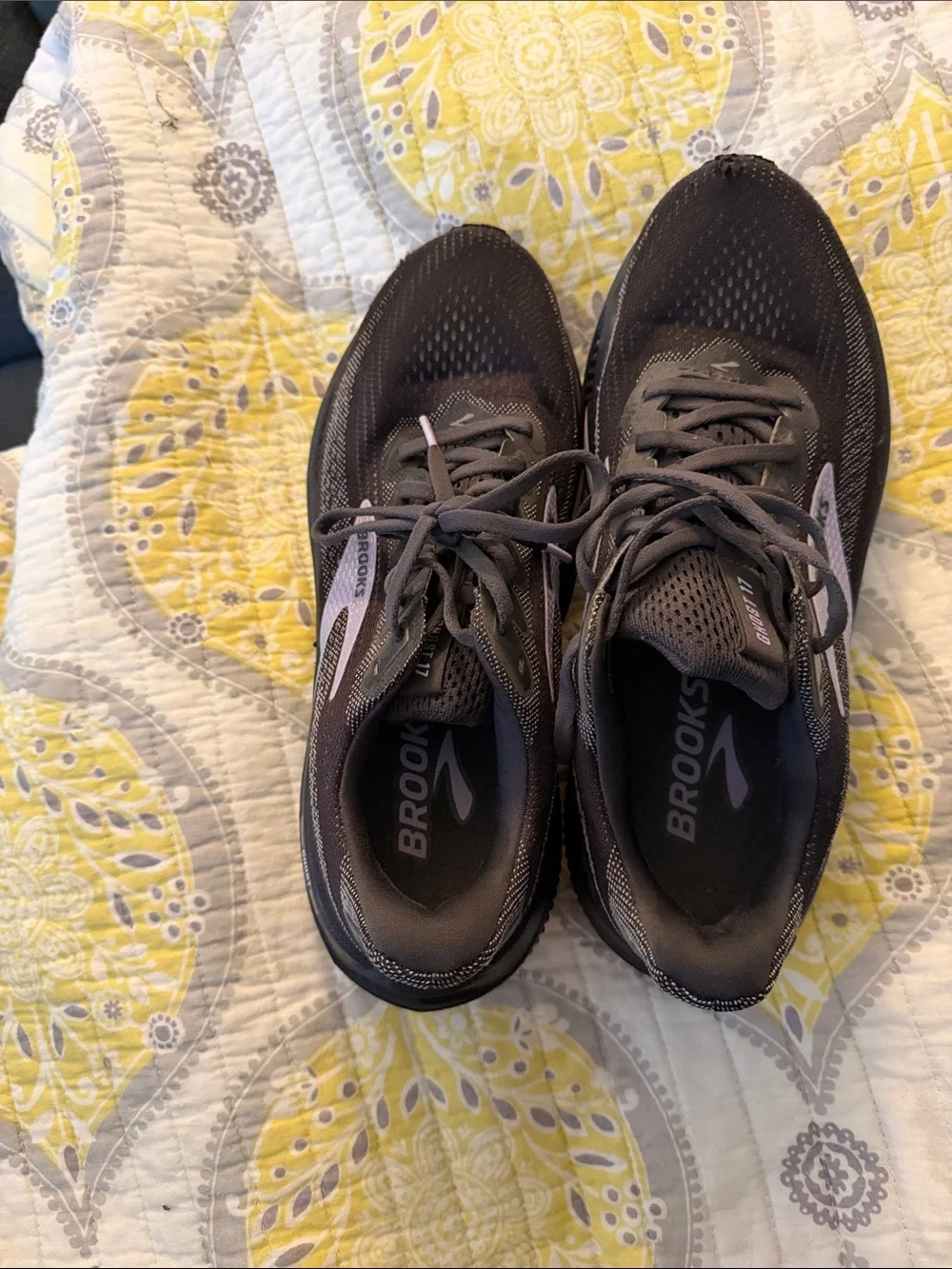 Brooks Women’s Ghost Running Shoes - Dark Gray with Light Gray Accents